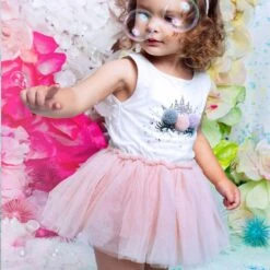 Unicorn Summer Girl Pink Dress -Unicorn Fashion 46766 dd7bbo