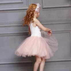 Unicorn Summer Girl Pink Dress -Unicorn Fashion 46766 juovyn