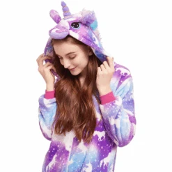 Purple Unicorn Onesie Costume For Girls -Unicorn Fashion 47