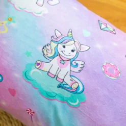 Cute Rainbow Unicorn Pillow Case -Unicorn Fashion 48 35cm 19 14inch Cute Rainbow Unicorn Pattern Pillow Case Cover for Baby Girl s Room 4