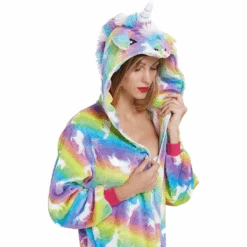 Rainbow Star Unicorn Onesie Costume Pyjamas -Unicorn Fashion 49