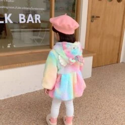 Unicorn Tie-Dye Fleece Hooded Jacket -Unicorn Fashion 490490 wl9gdp