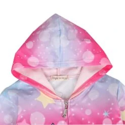 Cute Cartoon Corlorful Rainbow Unicorn Girls Jacket -Unicorn Fashion 490520 yayjud