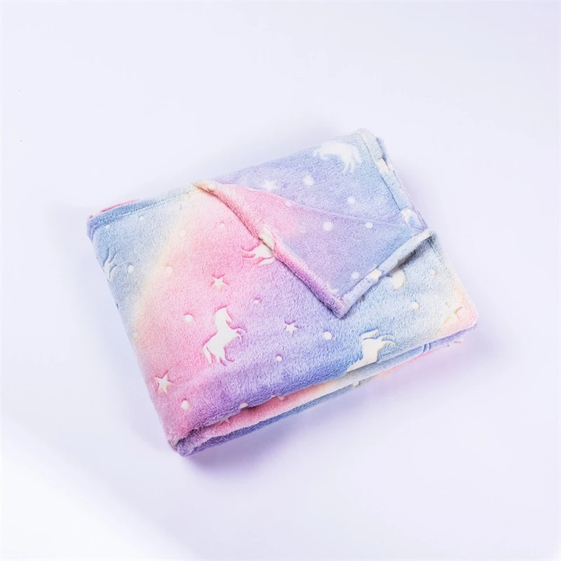 Unicorn Glowing Luminous Fluffy Soft Blanket 5 Unicorn Glowing Luminous Fluffy Soft Blanket - Image 3