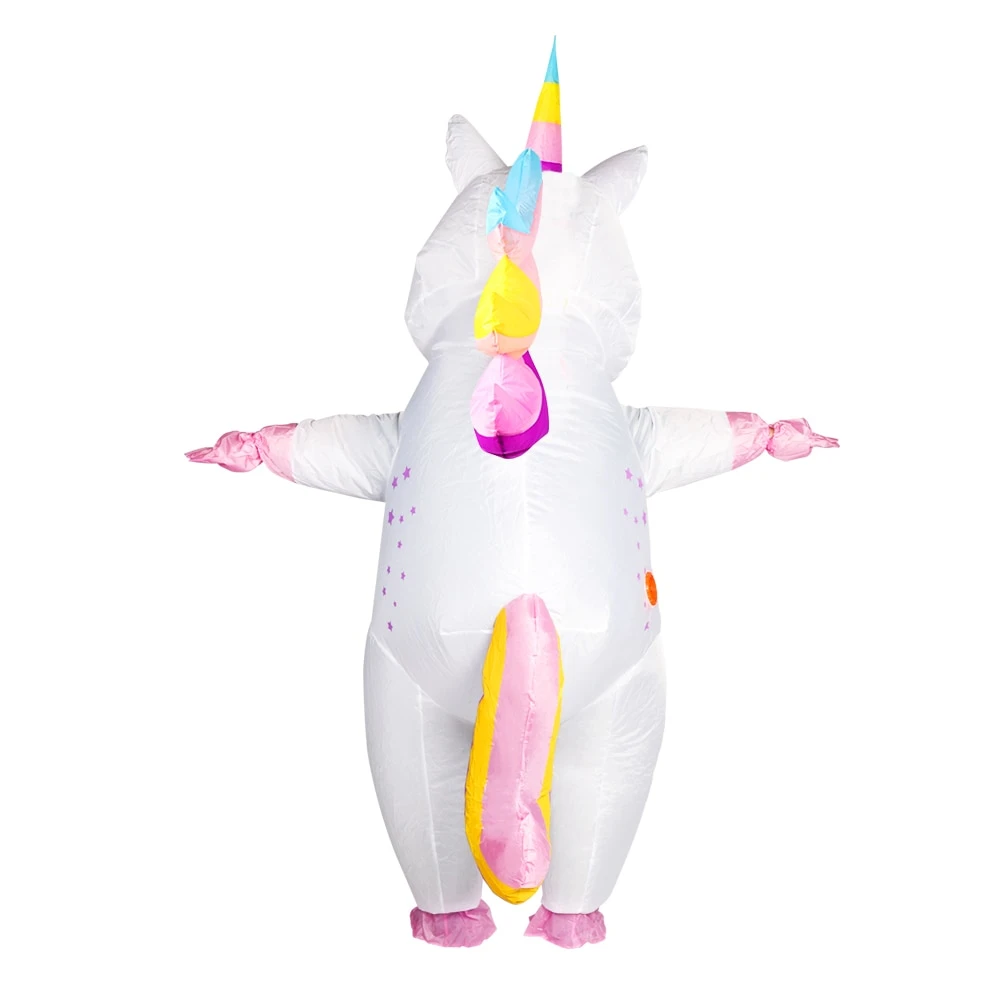 Pink Deluxe Unicorn Inflatable Costume 7 Pink Deluxe Unicorn Inflatable Costume - Image 5