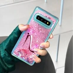Unicorn Liquid Glitter Heart Cases For Samsung IPhone -Unicorn Fashion 49351 bidiq7