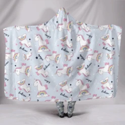 Magic Unicorn Hooded Blanket