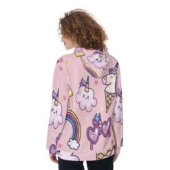 Ice Cream Unicorn All-Over Print Women’s Pullover Hoodie -Unicorn Fashion 52127 0a96af20 6c94 4243 9645 1e903f1eaf23 1