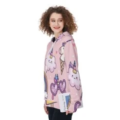 Ice Cream Unicorn All-Over Print Women’s Pullover Hoodie -Unicorn Fashion 52127 3ec4fb4b 85de 48bf 8a2f 278300847e33 1