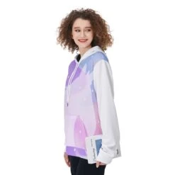 Galaxy Unicorn All-Over Print Women’s Pullover Hoodie -Unicorn Fashion 52127 7ad297c8 1c40 4528 8c48 33477e107e46
