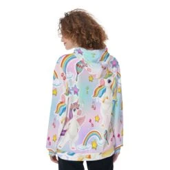 Unicorn Emoji All-Over Print Women’s Pullover Hoodie -Unicorn Fashion 52127 fb6821c6 de74 4641 b9c6 4f3ed38ef49b 10
