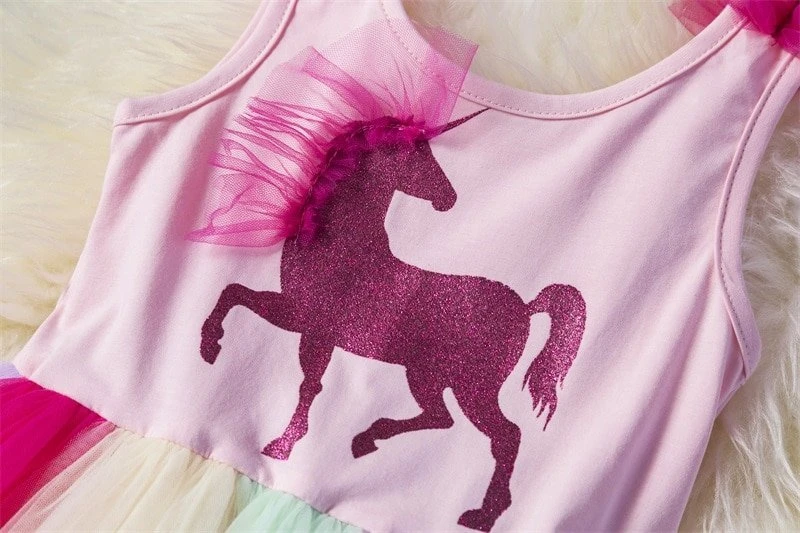 Baby Fancy Unicorn Princess Dresses 6 Baby Fancy Unicorn Princess Dresses - Image 4