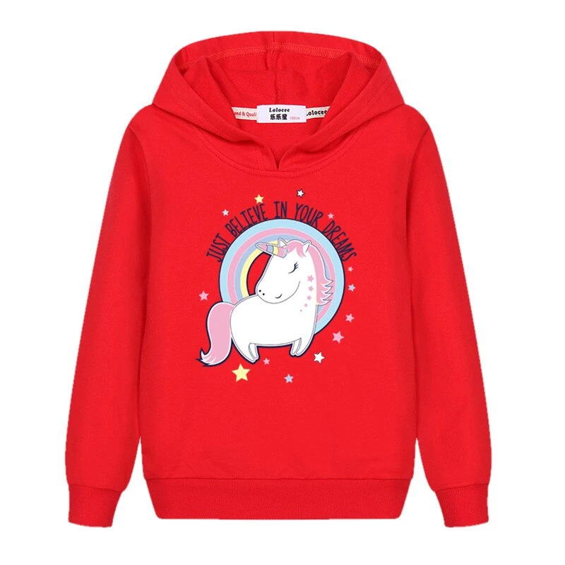 Unicorn Hoodie Pullover Sweatshirt 4 Unicorn Hoodie Pullover Sweatshirt - Image 2