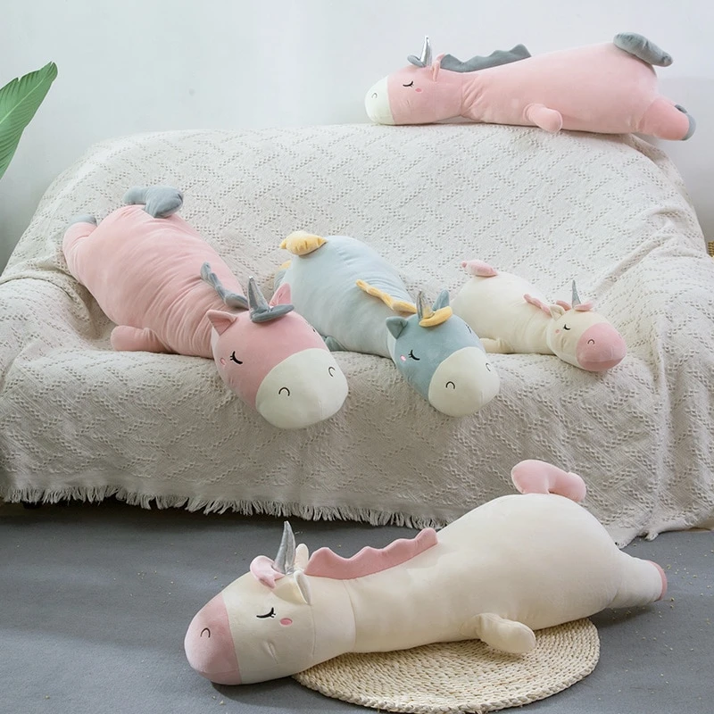 Long Unicorn Sleeping Pillow 3 Long Unicorn Sleeping Pillow