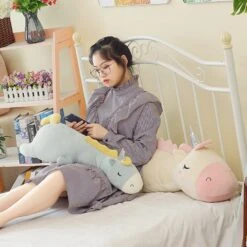Long Unicorn Sleeping Pillow 12 Long Unicorn Sleeping Pillow -Unicorn Fashion 52760 jwcdpw