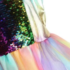 Girls Unicorn Hair Band Wings Tutu Dress -Unicorn Fashion 52886 mkmbav