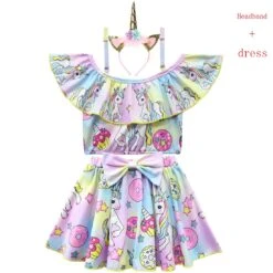 Summer Unicorn Tutu Dress -Unicorn Fashion 53802 5p3zzg