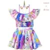Summer Unicorn Tutu Dress -Unicorn Fashion 53802 9uvcvb