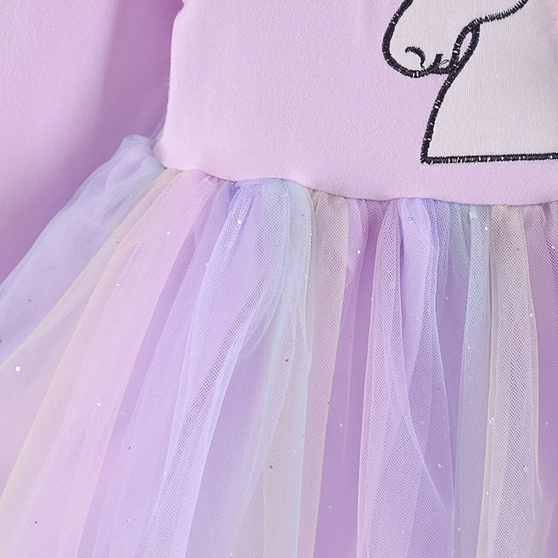 Cute Unicorn Princess Baby Dress 6 Cute Unicorn Princess Baby Dress - Image 4