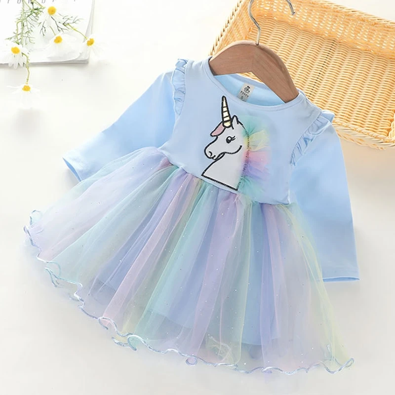 Cute Unicorn Princess Baby Dress 4 Cute Unicorn Princess Baby Dress - Image 2