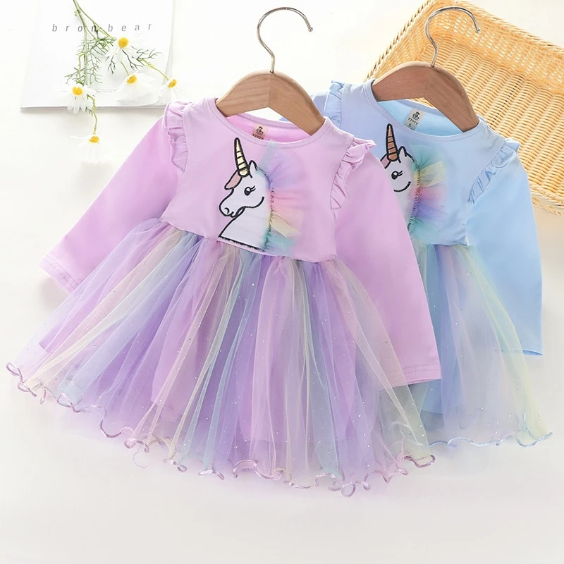 Cute Unicorn Princess Baby Dress 3 Cute Unicorn Princess Baby Dress