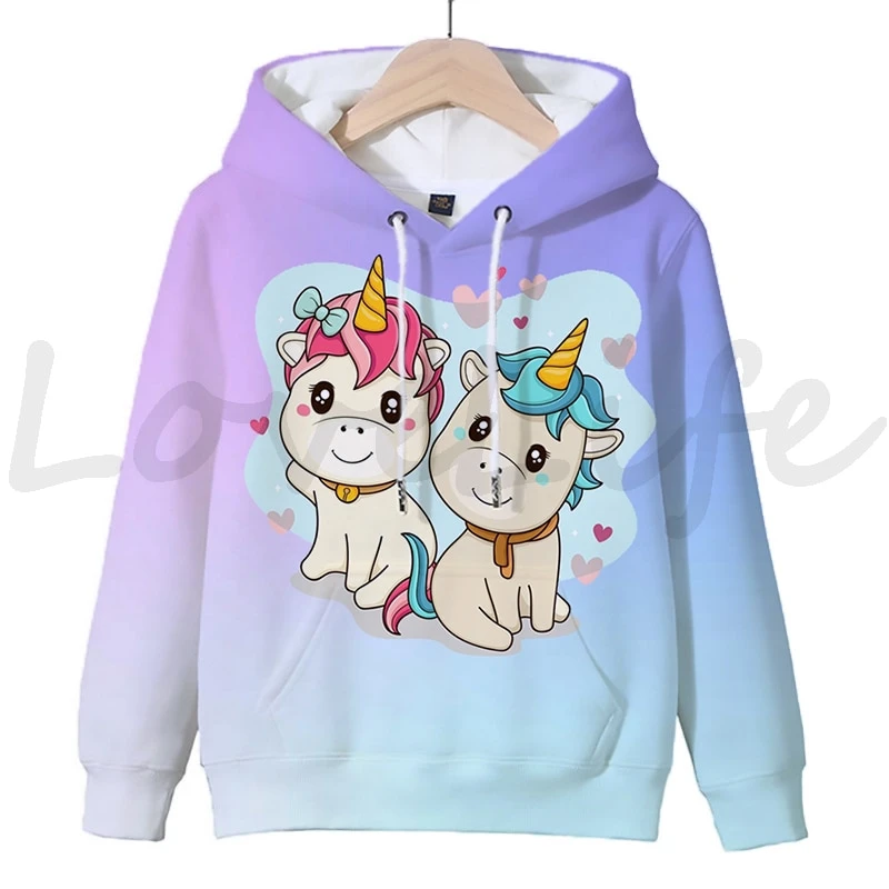 Unicorn 3D Printed Hoodies For Kids 6 Unicorn 3D Printed Hoodies For Kids - Image 4
