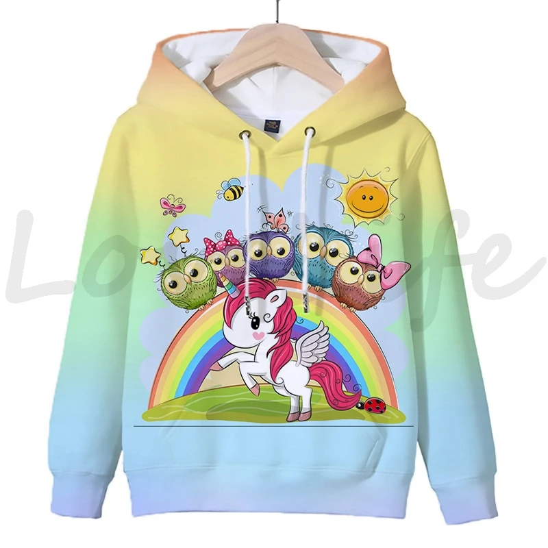 Unicorn 3D Printed Hoodies For Kids 8 Unicorn 3D Printed Hoodies For Kids - Image 6
