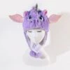 Fluffy Unicorn Fleece Hat With Wings 2 Fluffy Unicorn Fleece Hat With Wings -Unicorn Fashion 539255 c1knse