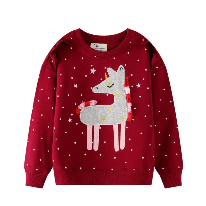 Unicorn Printed Cotton Sweatshirts For Kids 7 Unicorn Printed Cotton Sweatshirts For Kids - Image 5
