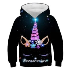 Sparkling Universe Unicorn Hoodie