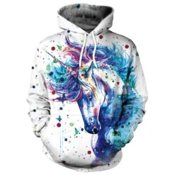 Graffiti Unicorn Hoodie -Unicorn Fashion 59168 32c8c1
