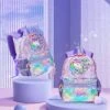 Unicorn Magical Rainbow Sequin Backpack -Unicorn Fashion 599048 eefl6a