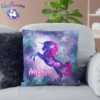 Personalized Galaxy Unicorn Pillow -Unicorn Fashion 6 8