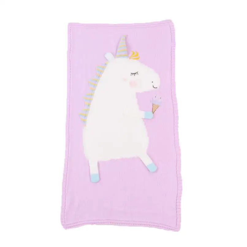 Unicorn Baby Infant Kids Soft Warm Blankets Bedding Props 7 Unicorn Baby Infant Kids Soft Warm Blankets Bedding Props - Image 5