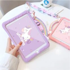 Rainbow Unicorn IPad Cases -Unicorn Fashion 602388 klly75