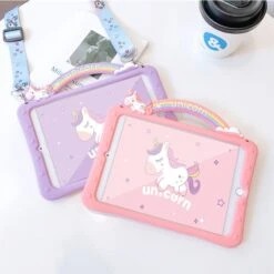 Rainbow Unicorn IPad Cases