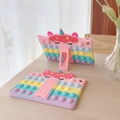 Unicorn Over For Samsung Galaxy Tab A 8.0 10.1 S6 A7 Lite 8.7 10.4 T500 P610 T290 T220 Kids Tablet 3D Cute Unicorn Relive Stress Case -Unicorn Fashion 602716 buv4ym