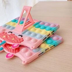 Unicorn Over For Samsung Galaxy Tab A 8.0 10.1 S6 A7 Lite 8.7 10.4 T500 P610 T290 T220 Kids Tablet 3D Cute Unicorn Relive Stress Case -Unicorn Fashion 602716 rrthpx