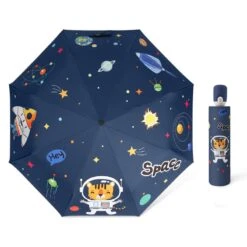 Automatic Glowing Unicorn Folding Umbrella -Unicorn Fashion 604196 nejhy2