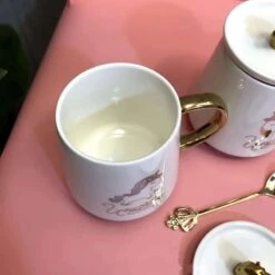 Super Cute Unicorn Mug With Lid And Spoon -Unicorn Fashion 61452 c8c934