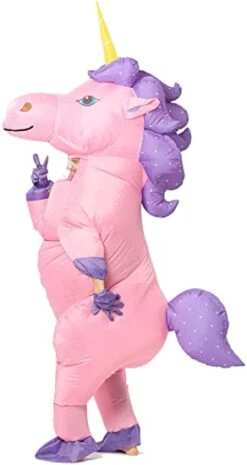 Purple Inflatable Unicorn Costume -Unicorn Fashion 61hrjR1e9jL. AC SY550. SX. UX. SY. UY 1