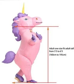 Purple Inflatable Unicorn Costume -Unicorn Fashion 61qIeGK7H L. AC SX569. SX. UX. SY. UY