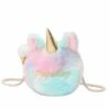 Unicorn Stuffed Plush Girls Shoulder Bag -Unicorn Fashion 62786 z7imcd
