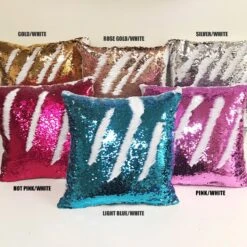 Personalized Unicorn Reversible Sequins Pillowcase -Unicorn Fashion 63412 2osjbo