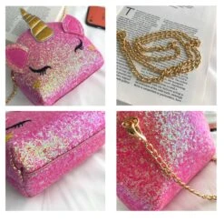 Shiny Unicorn Shoulder Bag -Unicorn Fashion 63874 hgrpvn