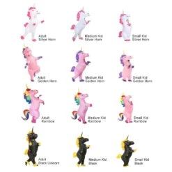 Inflatable Unicorn Costume -Unicorn Fashion 65392 6aviio