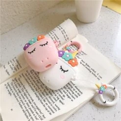 Cute Cartoon Unicorn AirPods Case -Unicorn Fashion 65563 rjqphm
