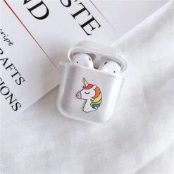 Rainbow Unicorn Airpods Casea -Unicorn Fashion 65629 w1otqy