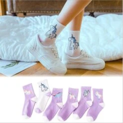 Cotton Unicorn Socks