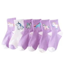 Cotton Unicorn Socks -Unicorn Fashion 65814 jjgt4p